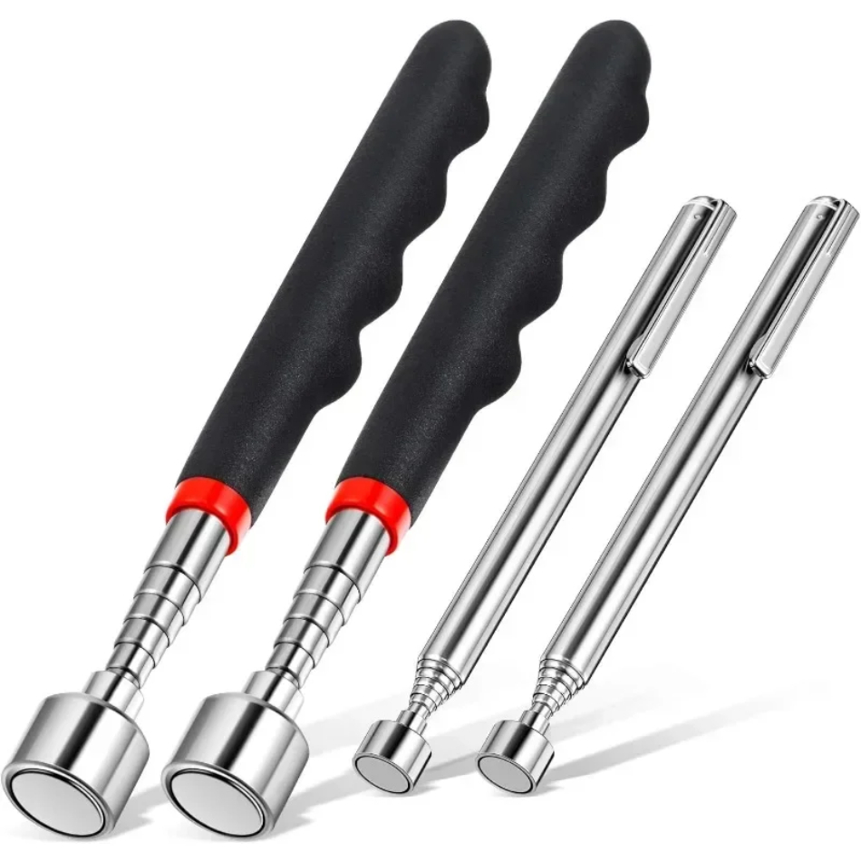 Fishing Rod Telescopic - 伸縮式磁気ペン ポータブル金属加工便利ツール マグネット容量 ナットボルトを拾うための調整可能なピックアップロッドスティック