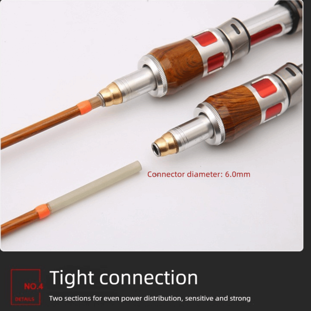 Fishing Rod Spinning - 4セクションスピニングフィッシングロッドスピニングULパワーキャスティングフィッシングロッドカーボンポータブルカーボンファイバーフィッシングポールウィンター