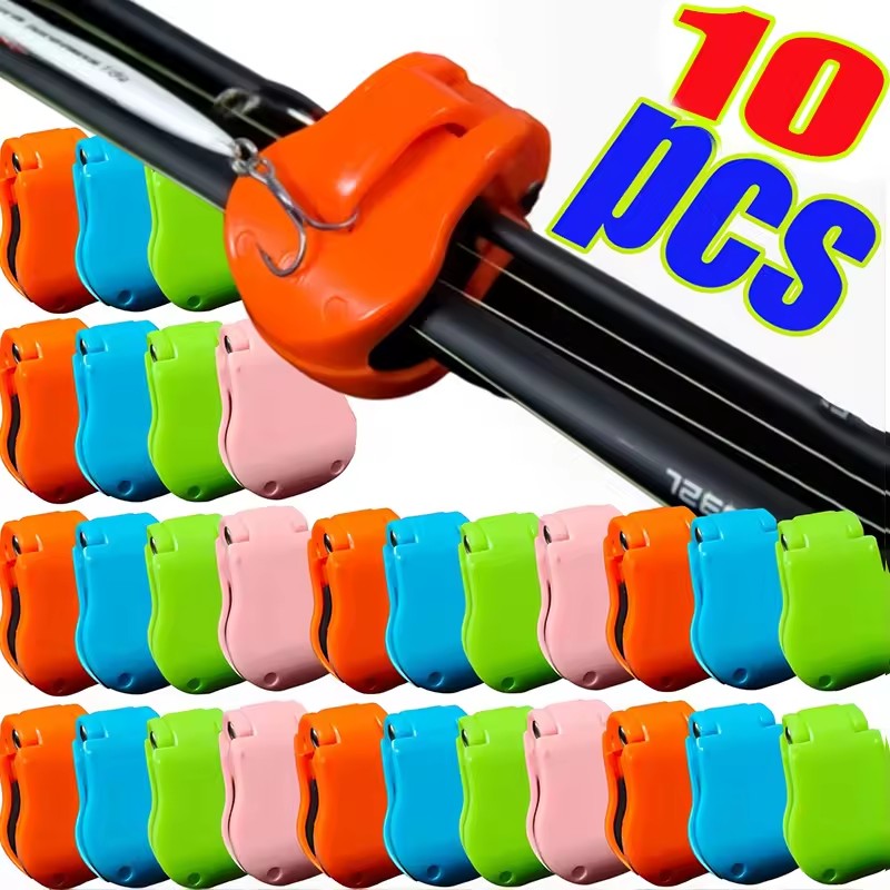 Fishing Rod Casting - ABS 釣竿ホルダー ユニバーサル多機能固定具 ルアー用 シーテーブルロッド用 運搬保管用