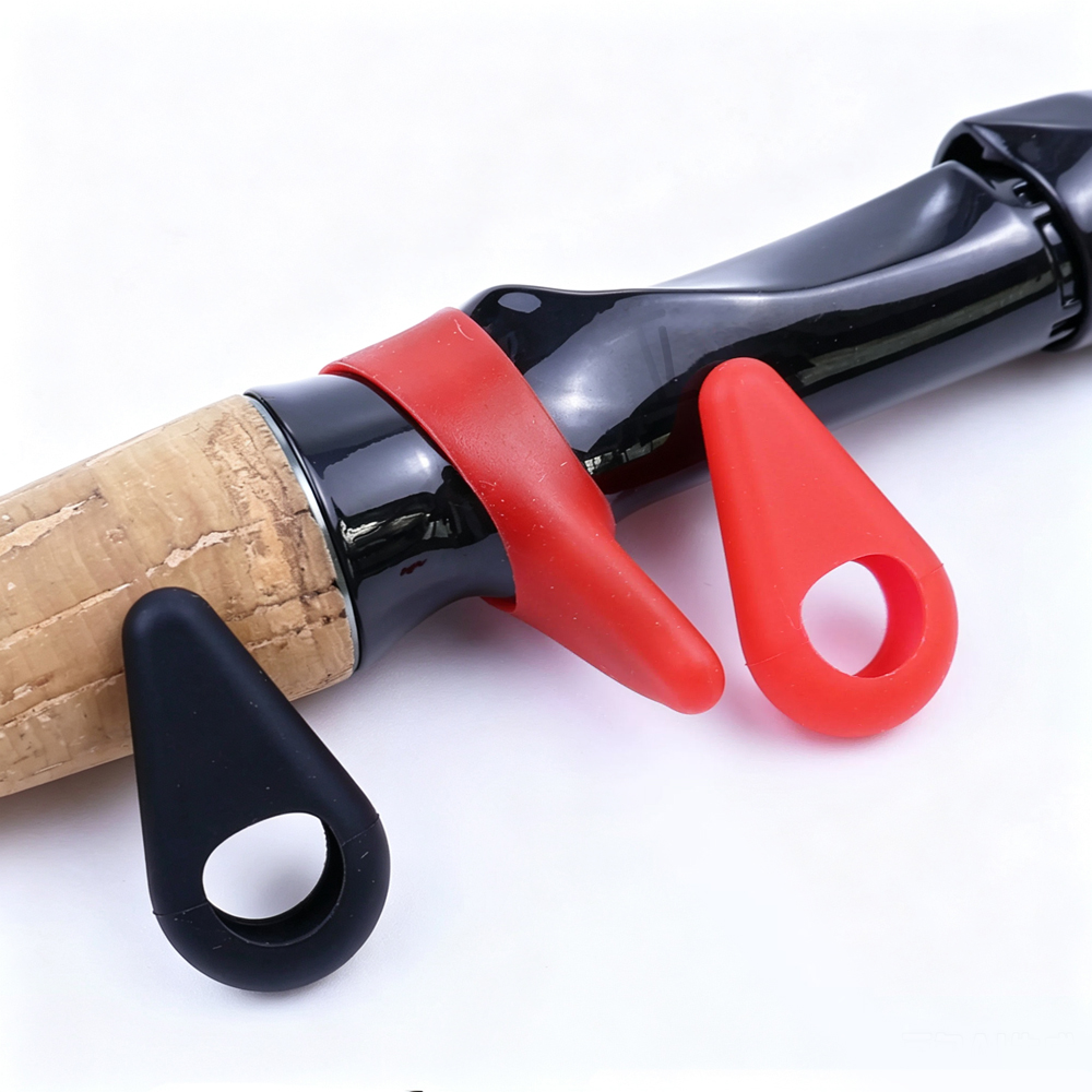 Fishing Rod Case - 1個入り 釣り竿グリップ シリコン製トリガーガード 釣り竿ハンドルグリップカバー 釣り竿用傷防止保護具