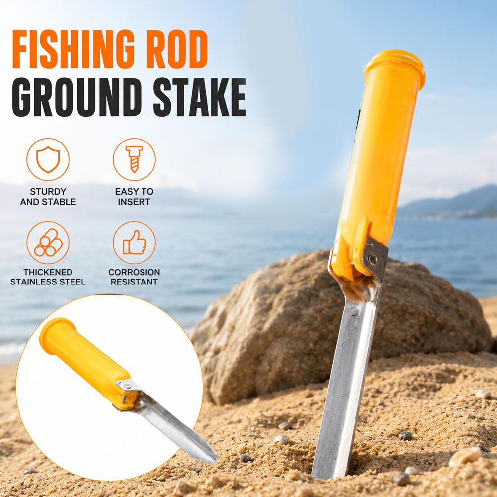 多機能折りたたみ式サーフフィッシングロッドホルダー（収納蓋付 - Fishing Rod Repair Kit のレビューと価格