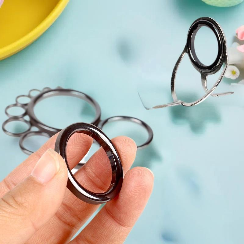セラミックガイドリング修理セット；釣り竿ガイドアルコナイトリ - Fishing Rod Repair Kit のレビューと価格