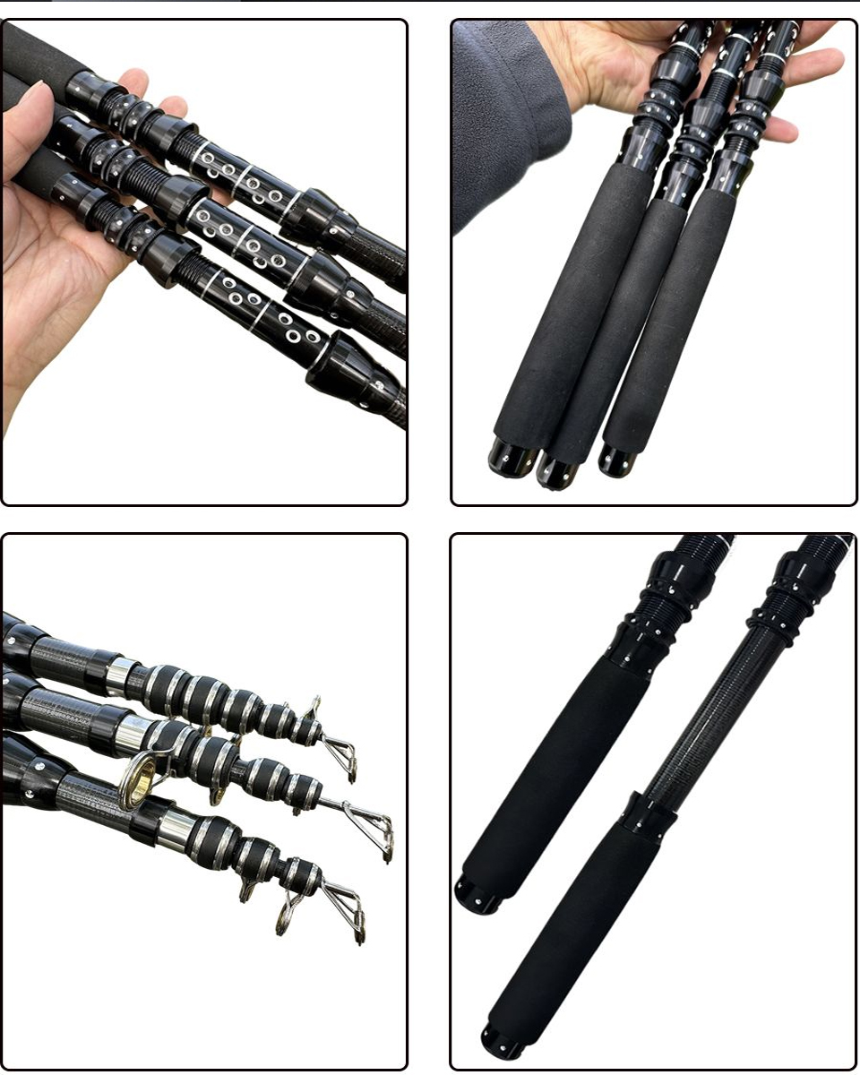 1.8/2.1/2.4/2.7/3.0M 伸縮式トラベルフィ - Fishing Rod Telescopic のレビューと価格