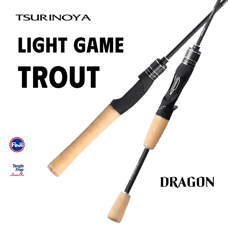 TSURINOYA ライトトラウトロッド DRAGON 70 - Kastking Reel Zephyr のレビューと価格