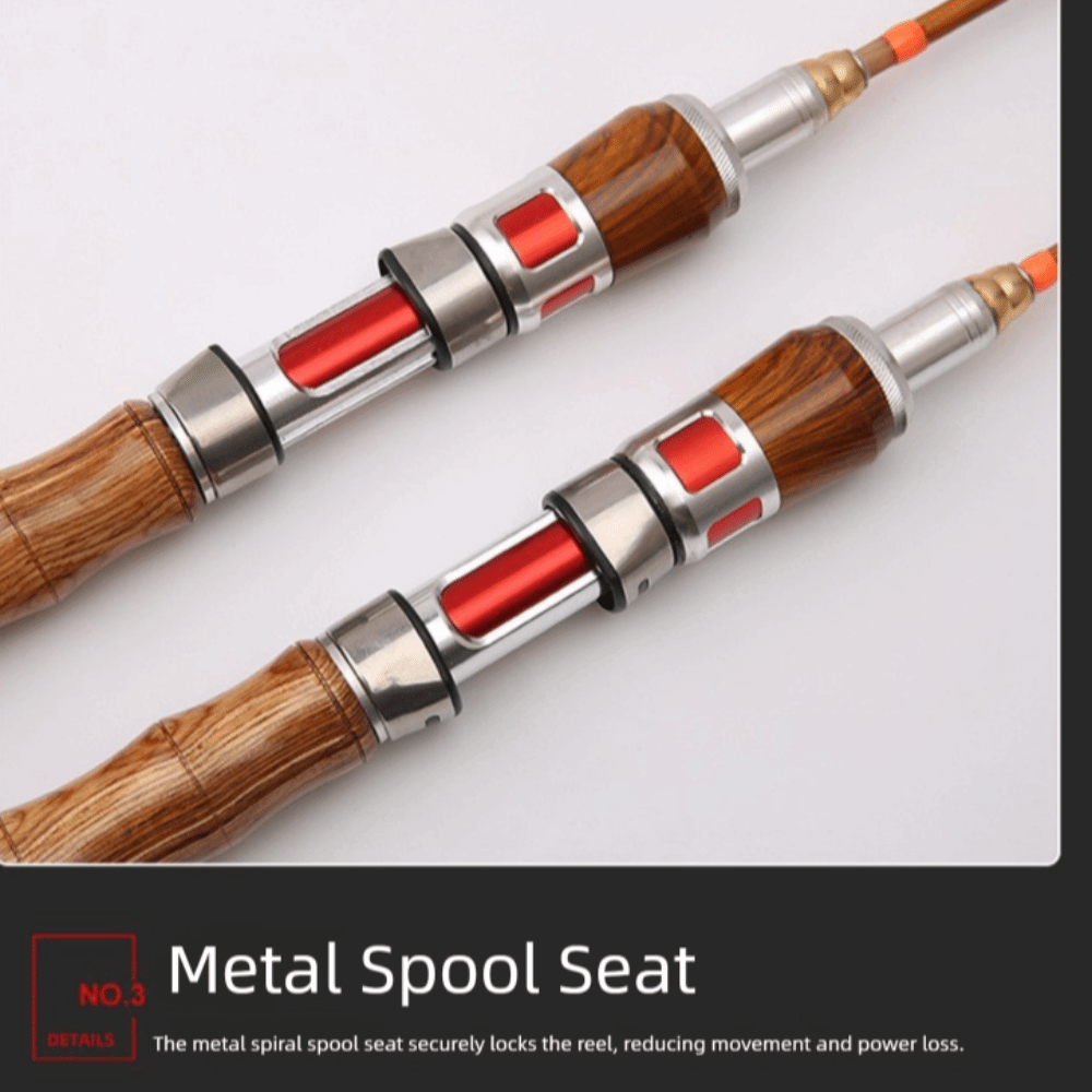 4セクションスピニングフィッシングロッドスピニングULパワー - Fishing Rod Spinning のレビューと価格