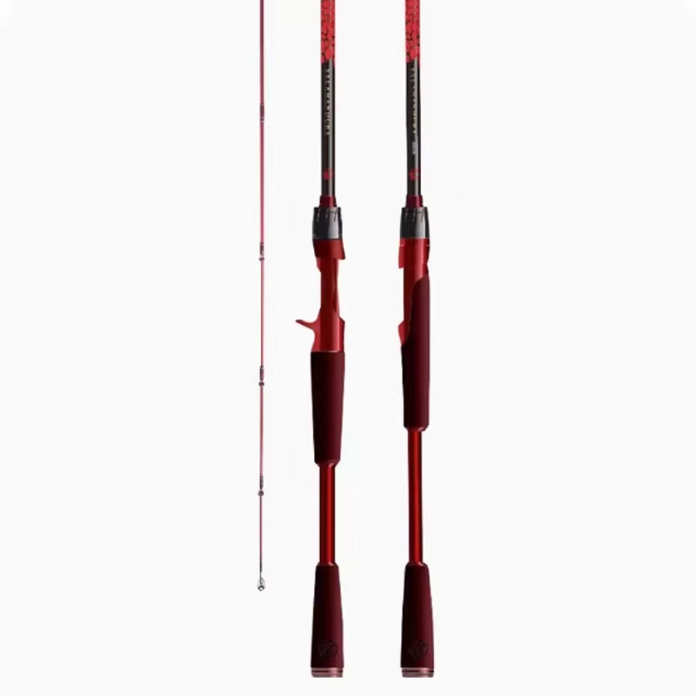 カーボンファイバールアーフィッシングロッド 湖・川用 ベイト - Fishing Rod Spinning のレビューと価格