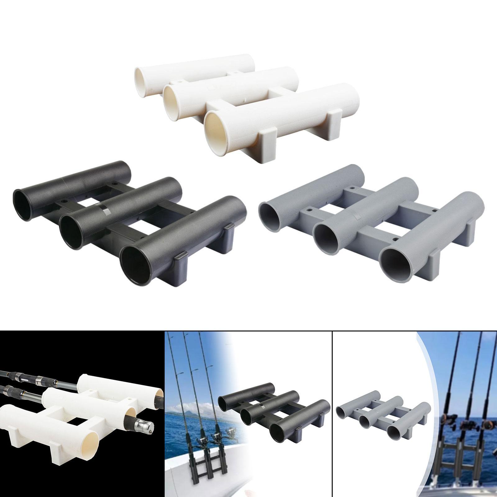 釣り竿ホルダー 垂直 4本ネジ付き ブラケットチューブ 3本 - Fishing Rod Rack のレビューと価格