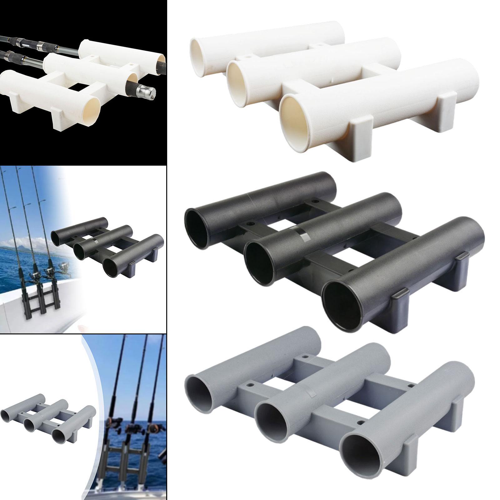 釣り竿ホルダー 垂直 4本ネジ付き ブラケットチューブ 3本 - Fishing Rod Rack のレビューと価格