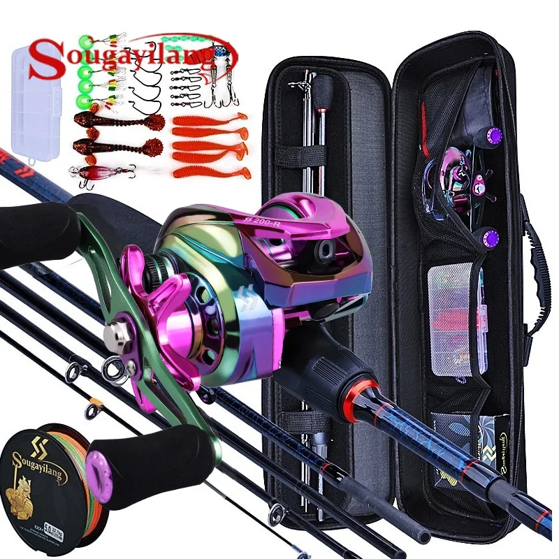 Sougayilang 釣り竿とリール 5 セクション カー - Fishing Rod Combo のレビューと価格