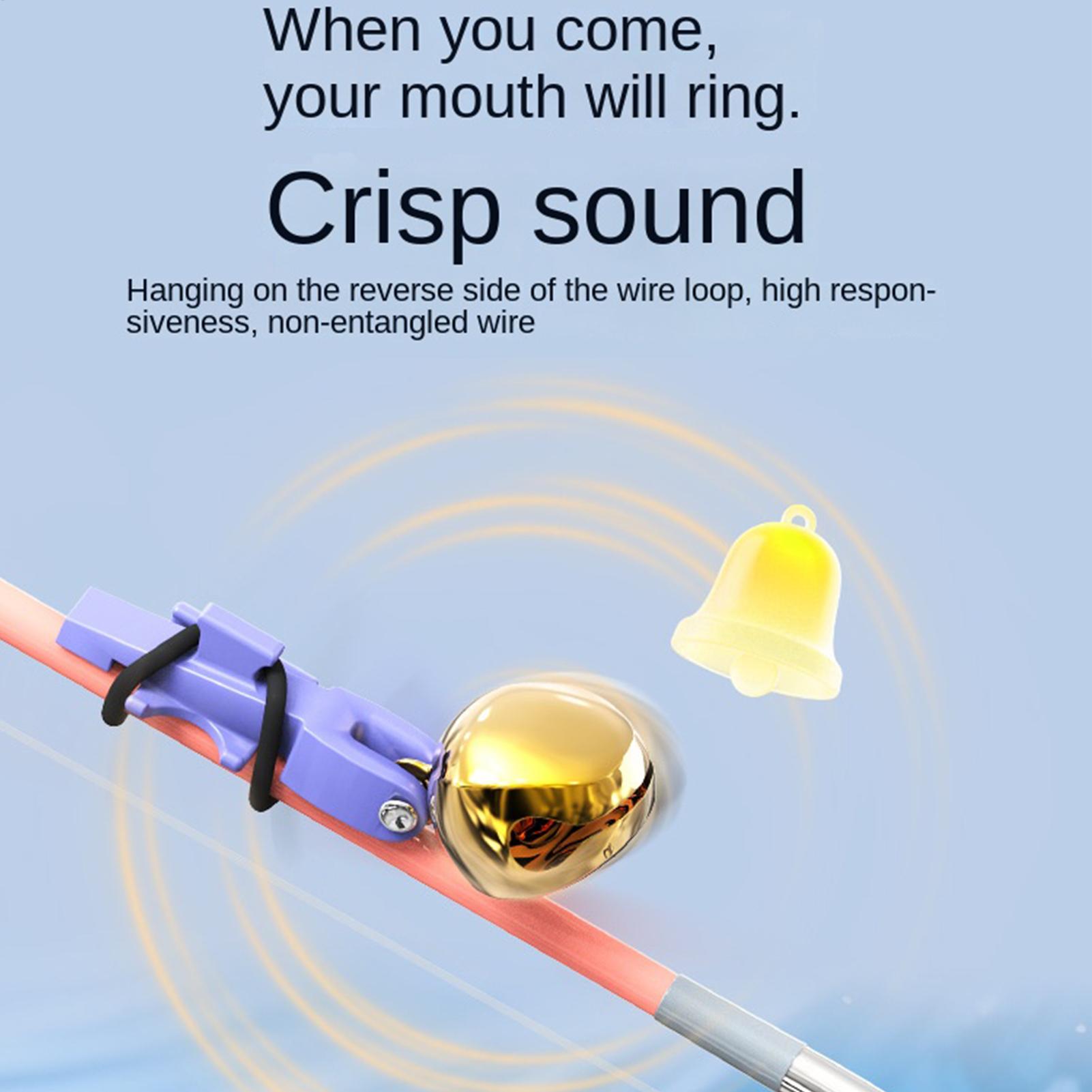 5個入り釣り用バイトアラームベル ロッドクリップ 釣り用品  - Fishing Rod Ice のレビューと価格