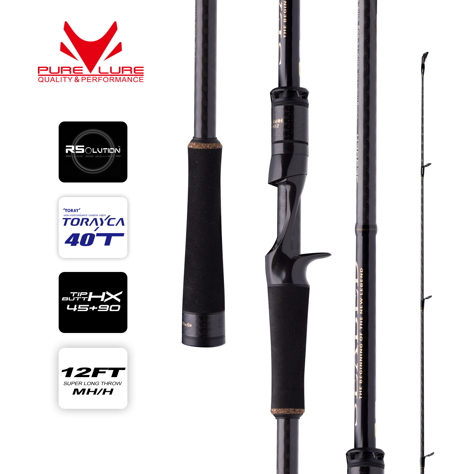 ピュアールアー シーベッド 12フィート 3.0m 3.3m - Kastking Reel Zephyr のレビューと価格